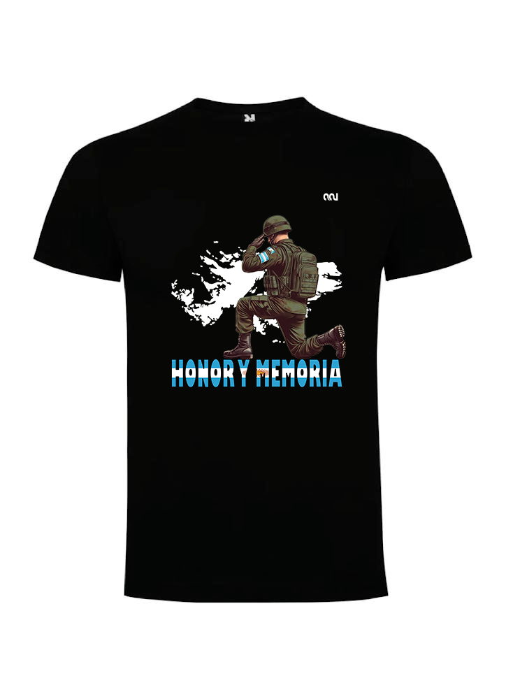 Camiseta Malvinas Negra